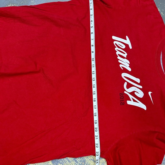 Nike Team USA 2012 London Olympics Just Do It Shirt Red XL - Picture 6 of 7